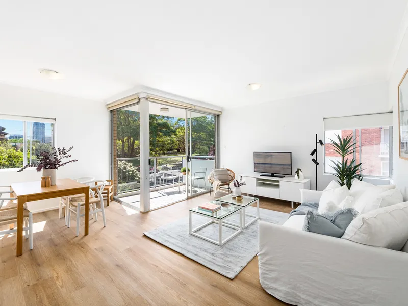 Exceptional corner apartment with a luxury renovation