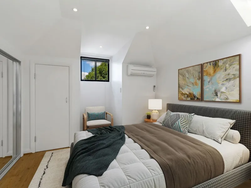 Spacious, two level apartment
