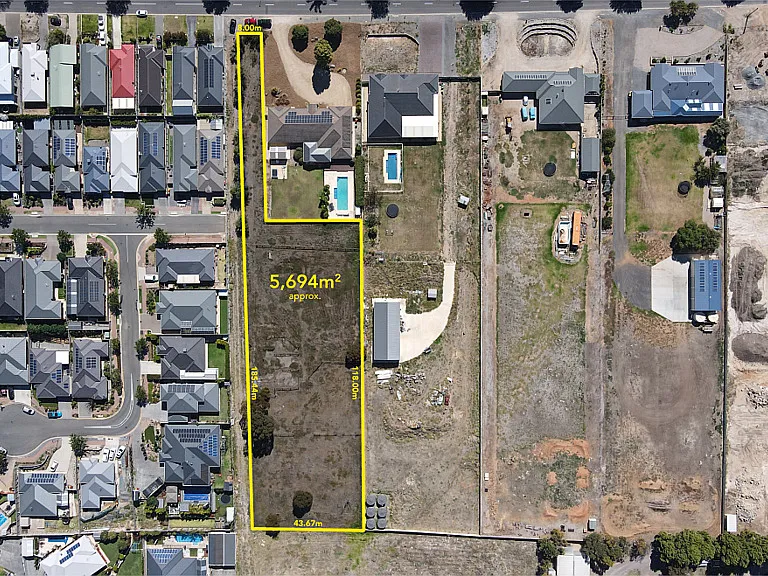 Significant land holding with enormous potential!