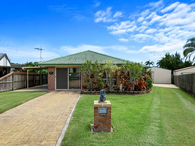 Solid Brick Home in Central Position + Shed & Pool!