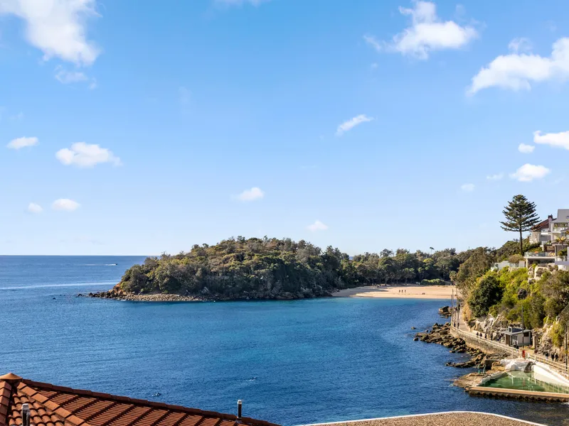 Stunning ocean views in premier beachside address