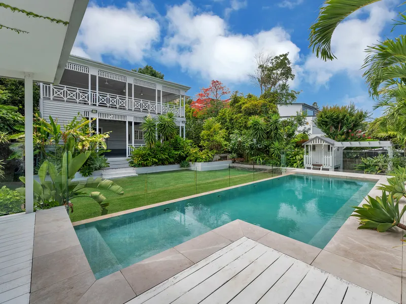 Executive Queenslander With Spectacular City Views – Pool & Garden Maintenance Included