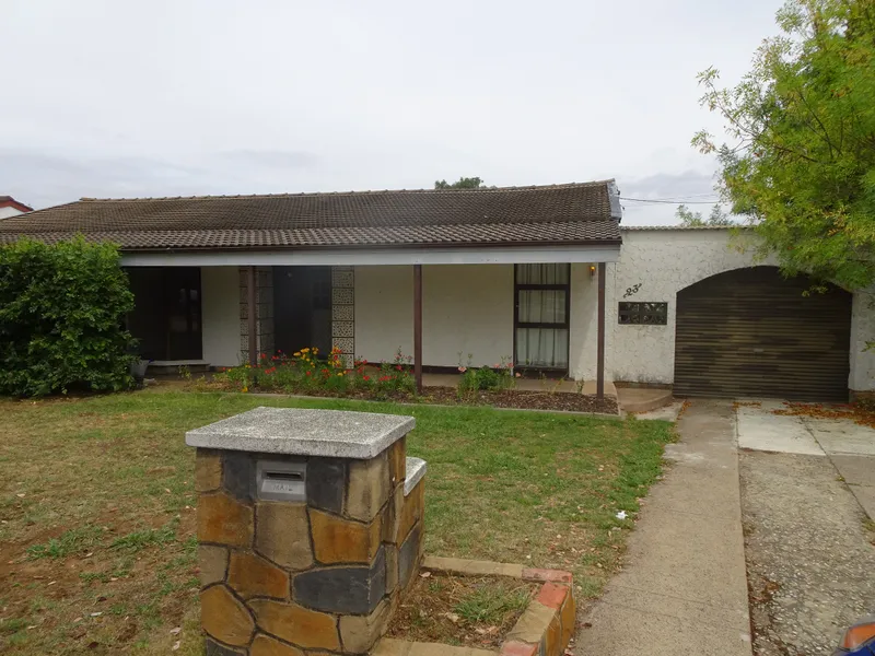 3 bedroom light filled home.