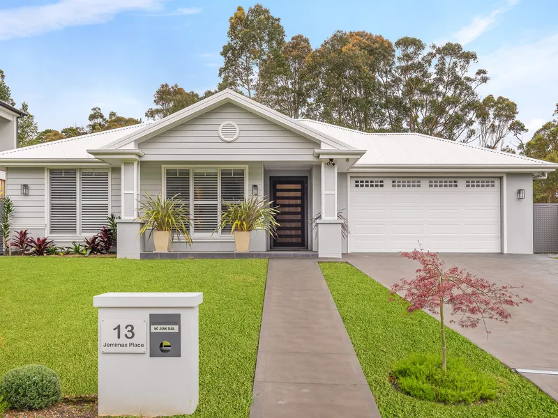 A sanctuary of style and class - As new four bedroom Hampton style home