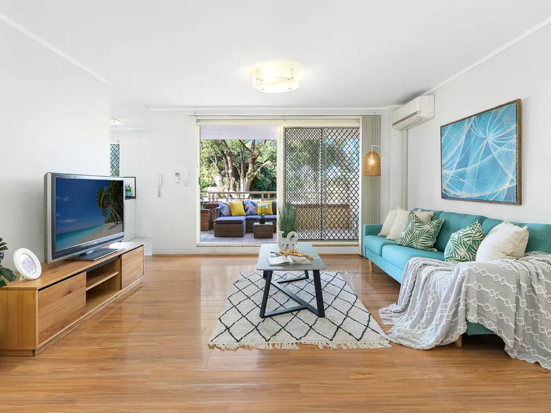 Immaculate Apartment in the Heart of Burwood with Dual Courtyards