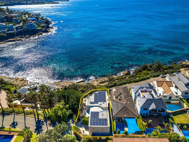 Rare & Completely Breathtaking Oceanfront Residence Overlooking Lurline Bay