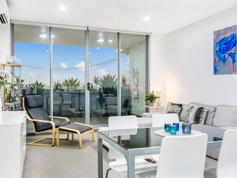 Offering an oversized one-bedroom unit