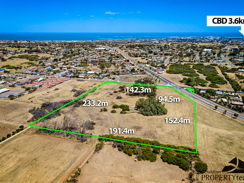 Supersize Central DEVELOPMENT Parcel awaits!