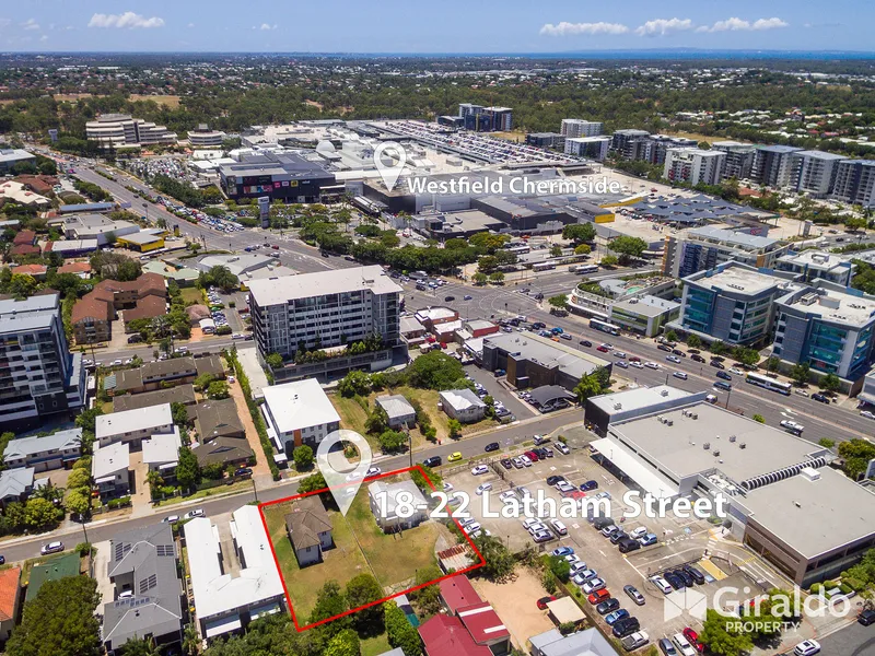 MIXED USE LAND IN CHERMSIDE ‘CBD’ LOCATION