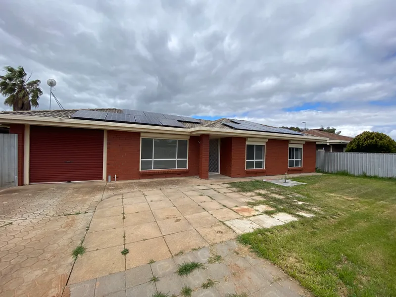 Secure Three Bedroom Home with Solar