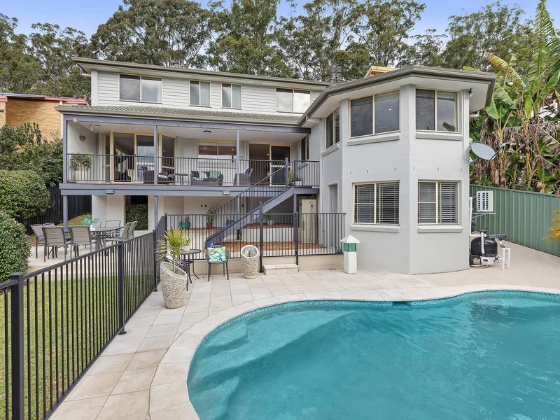 Elevated elegance, five bedroom family home