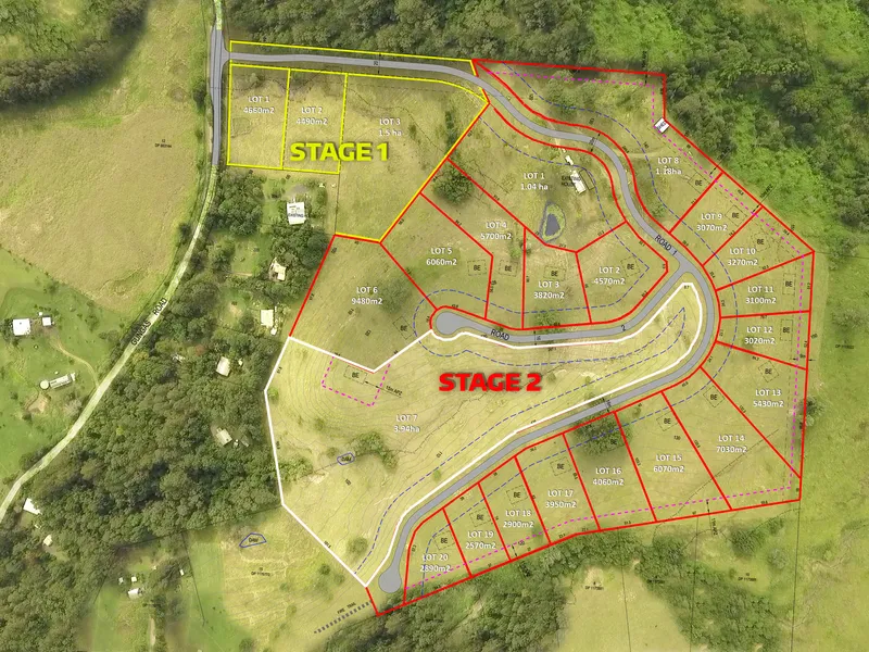 NIMBIN'S NIGHTCAP VISTAS LAND RELEASE - Lot 7