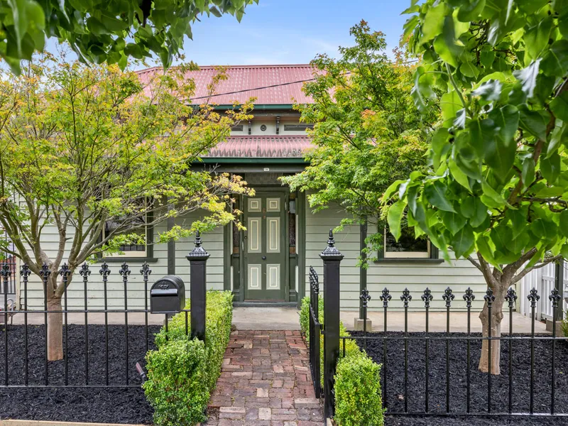 Heritage charm in coveted tree lined Golden Point street