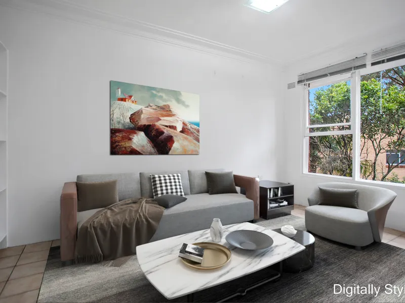 Second floor 2 Bedroom Apartment In Central Location