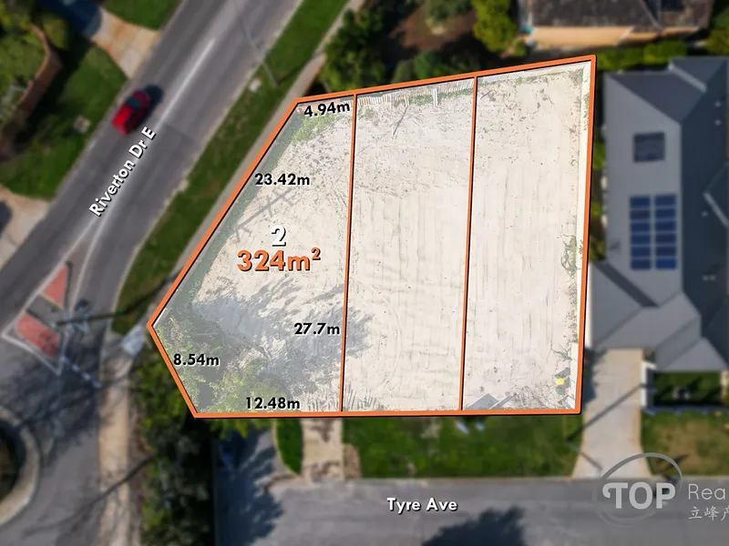 12.4M WIDE FRONTAGE RHSZ BLOCK!
