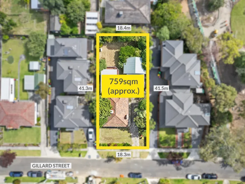 Outstanding development potential on 759 sqm approx