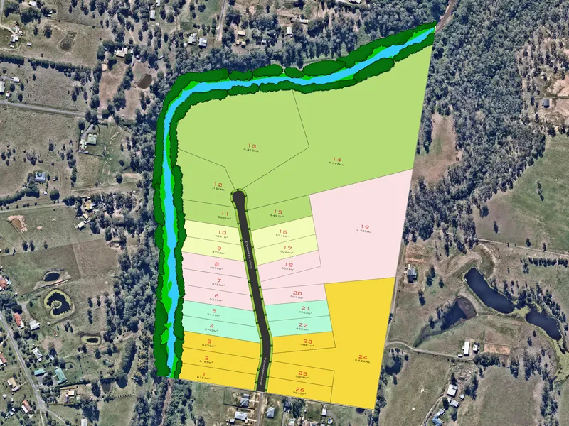 Exclusive Riverfront Acreage Estate with Full Pressure Town Water