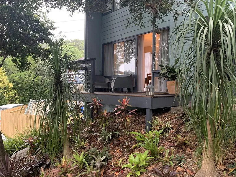 Bright apartment with balcony amongst the trees