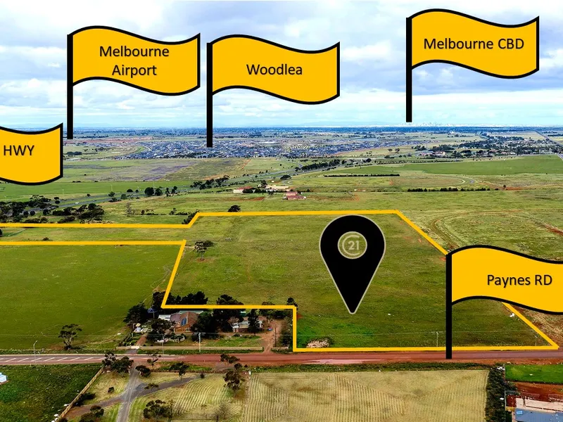 A Prime Greenfield Site  of circa 27 acres (11Ha) in Melbourne's Fastest Growth Corridor 