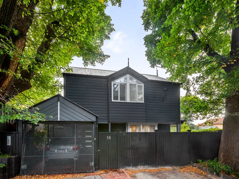 North facing renovated home in idyllic leafy location