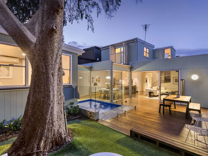 A Balmain beauty with a backyard made for fun