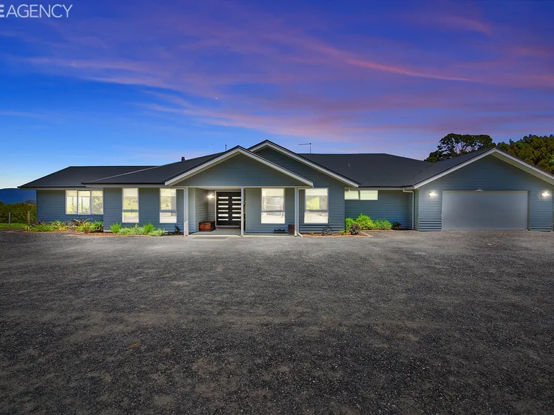 Executive living, offering privacy & serenity on approx. 21 acres!