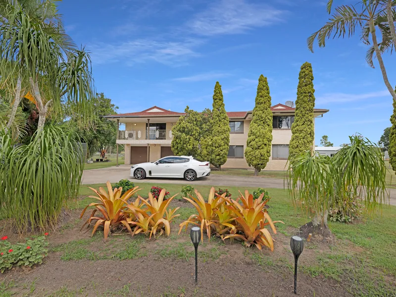 7 bedroom solid brick home with high set living and established granny flat on 5779m2 allotment!!!