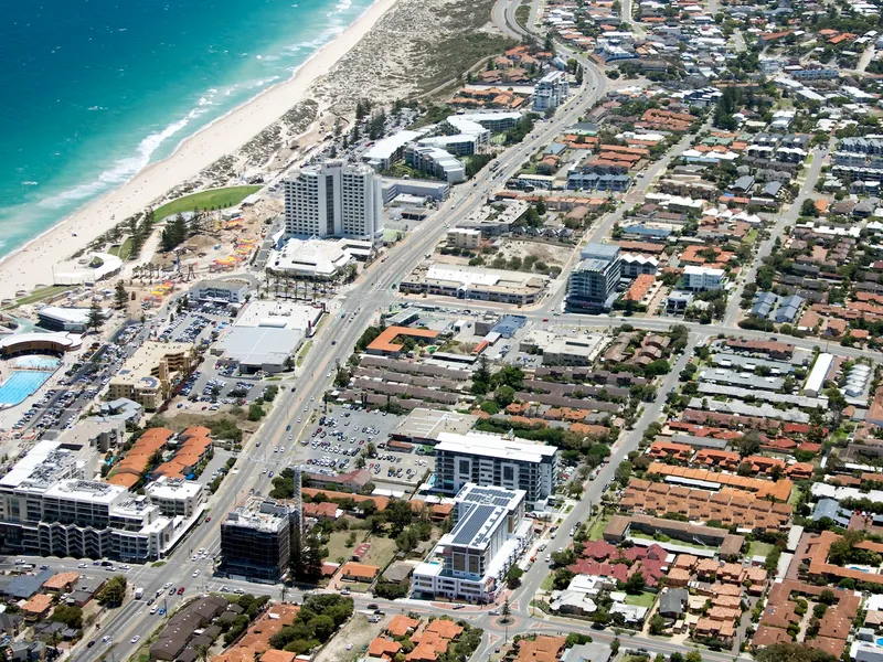INVEST.  BEACH LOCATION 2023sqm.  Zoned Mixed Use. REDEVELOP Prime, Sea View, Elevated lot.  Apply 8-12 STORIES. Wide 40.23m frontage +Holding Income.