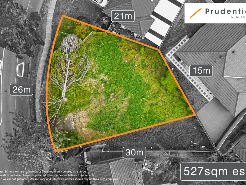 Rare Vacant Block on Established Street