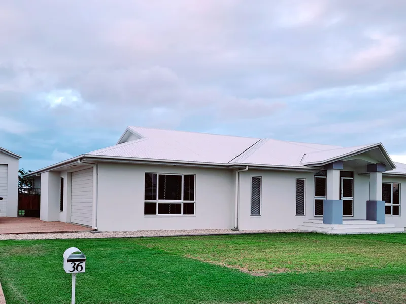 Modern 4-Bedroom Home with Large Shed on Expansive Block