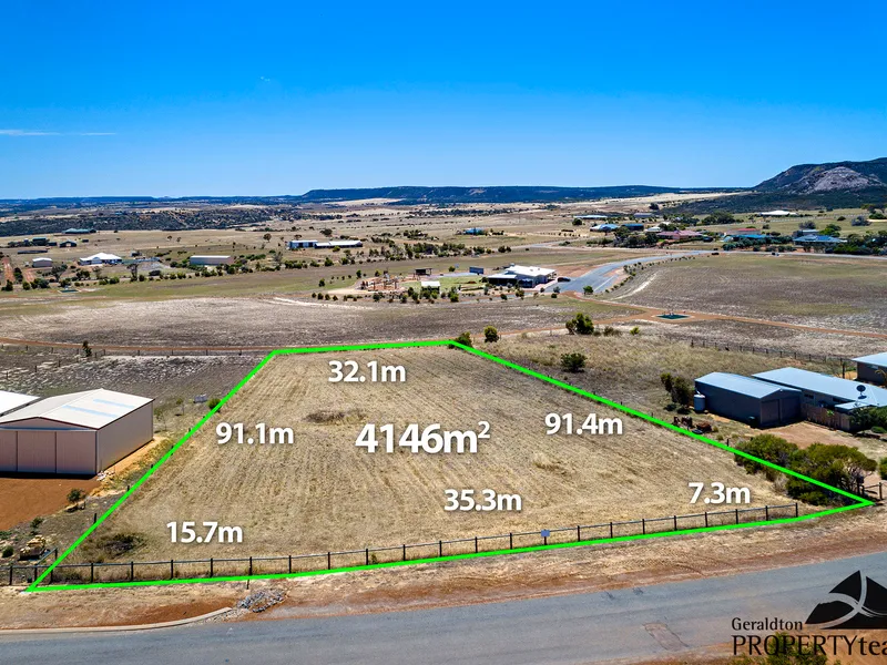 Rare White Peak Land