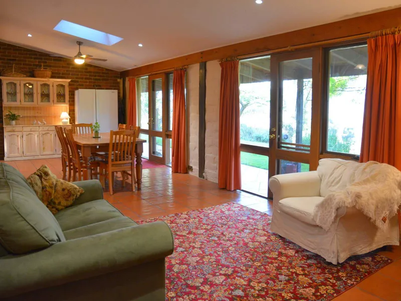 Nearly 3 acre property in the Yarra Valley with exquisite views that could pay for itself through the bonus cottage