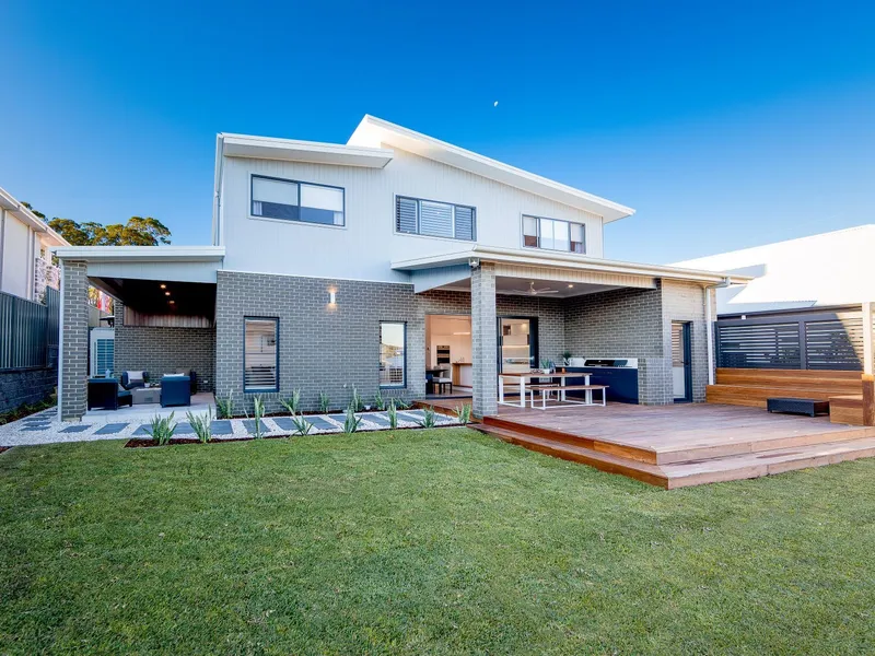 Fall for this family home and lakeside location