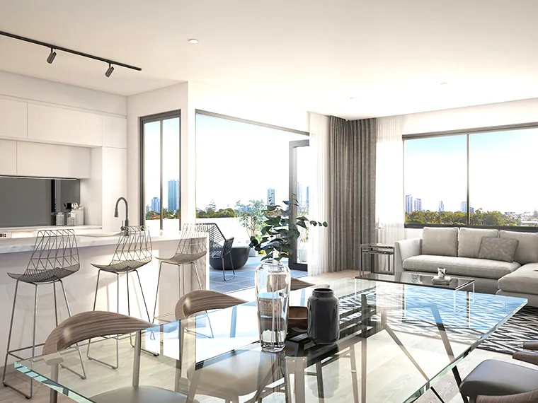 New Level of Luxury in the heart of Southport. Beautifully appointed apartments for those who appreciate quality and central location.