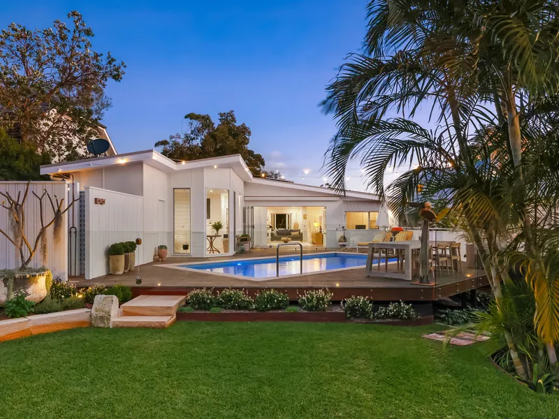 Polished style with a coveted beachside setting