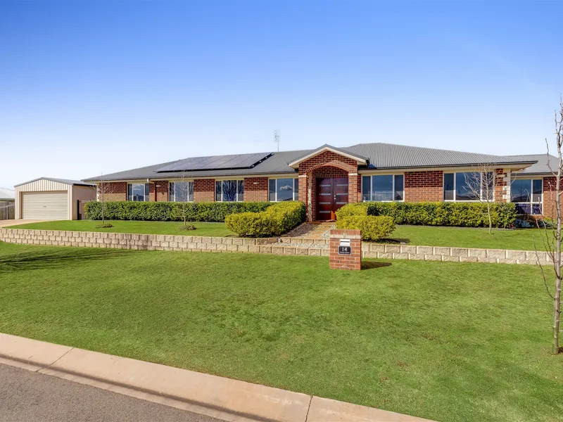 Beautiful home on a large block