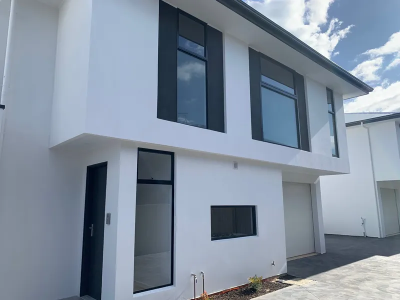 New two storey home! Easy care grounds and ready to move into.