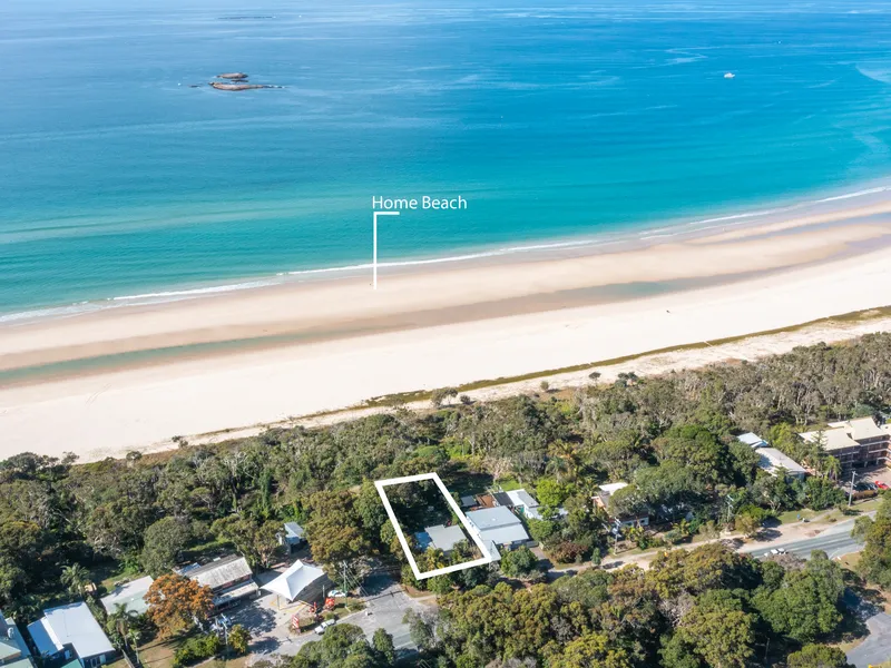 RARE ABSOLUTE BEACHFRONT PROPERTY IN POINT LOOKOUT
