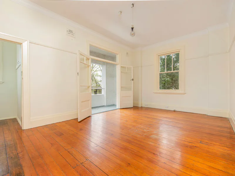 Character Filled Two Bedroom with Brand New Kitchen & Bathroom