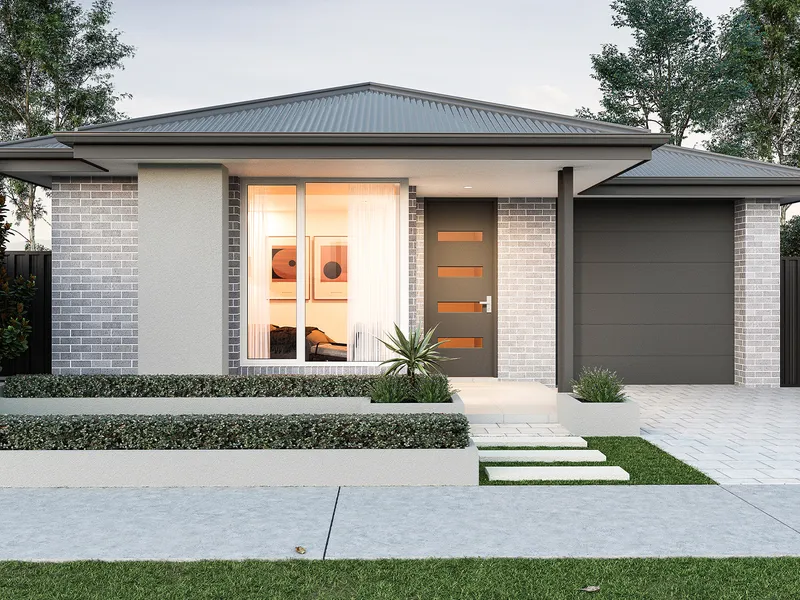 Great value home and land package.