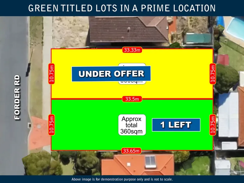 1 Lot Sold, Lot 2 Still Available!!