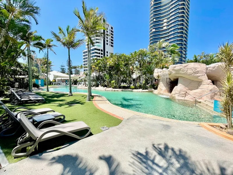 Poolside Villa, one of the best in Mermaid Beach