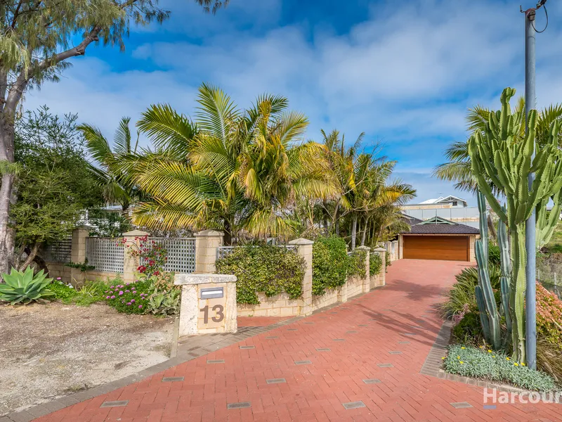 Massive Block + Modern Home + Walk to Beach