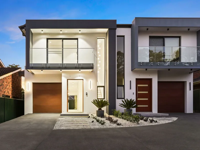 Brand New Duplex Boasts Superior Craftsmanship and Modern Elegance