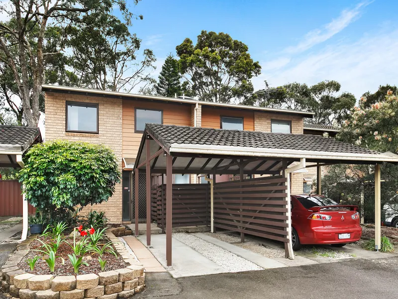 Private Rear Townhouse with Potential in Family-Friendly Locale