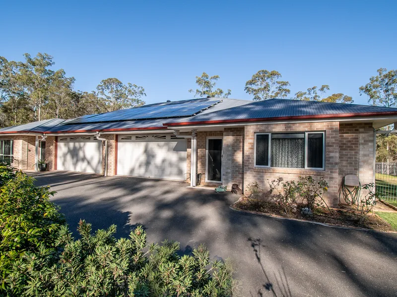 Two Large, Energy-Efficient Homes In One - True Dual Living On 5 Acres