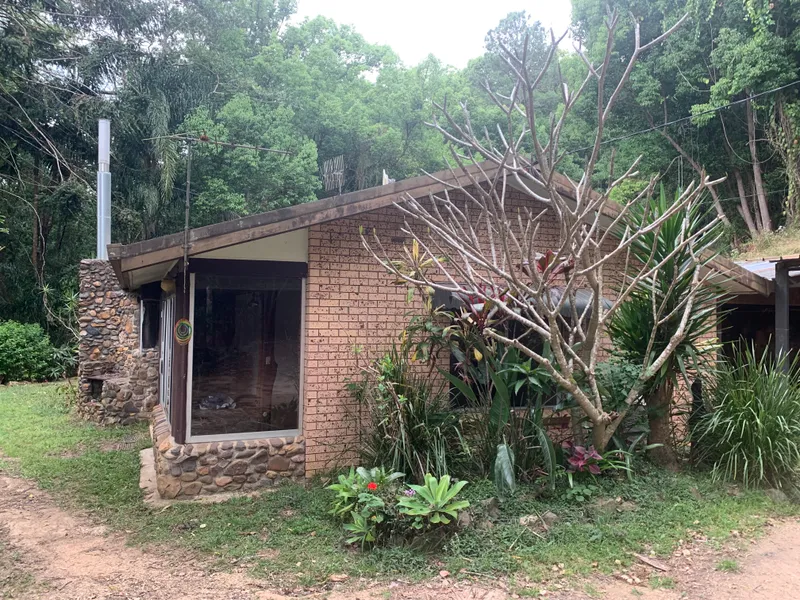 Nestled in the hillside