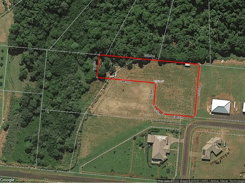 ELEVATED VACANT BLOCK BACKING ONTO RAINFOREST WITH GOOD RURAL VIEWS - 4142m2