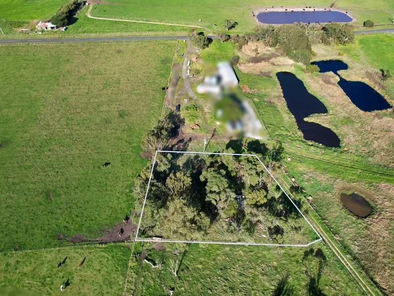 1.2 Acres in a Rural Setting