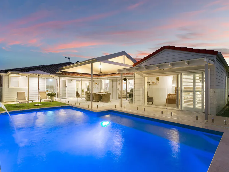 Premium family entertainer, a stylish private oasis